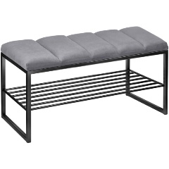 Изображение товара Банкетка GREENWEEN RUBY MINI, черная, Bulon 850х400х435