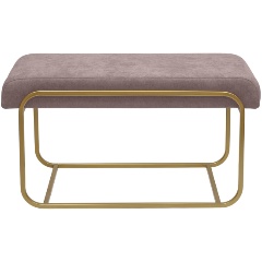 Изображение товара Банкетка GREENWEEN SIENA MINI, золотая, CLAY, 810х420х440