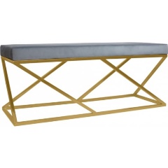 Изображение товара Банкетка GREENWEEN ZUMA, золотая, Light Blue