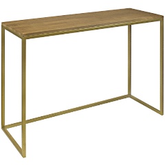 Изображение товара Консоль GREENWEEN TORI, золотая/дуб