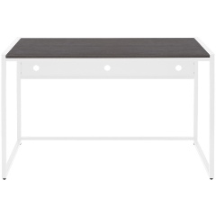 Изображение товара Стол письменный модульный GREENWEEN Rimini, белый, ЛДСП Черный, 120*65*75