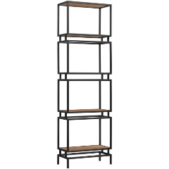 Изображение товара Стеллаж GREENWEEN BRICK черный из ЛДСП и металла компактный для интерьера