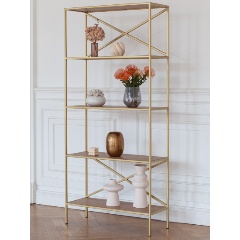 Изображение товара Стеллаж GREENWEEN KARIN-800, белый, ЛДСП Робиния, 1750x800x300