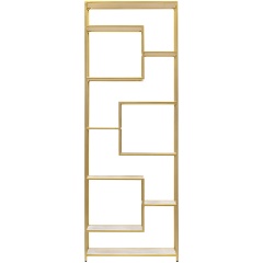 Изображение товара Стеллаж GREENWEEN OLIVIA золотой из керамики 1950x700x300 мм
