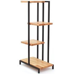 Изображение товара Стеллаж-подставка GREENWEEN под кашпо Loft 5, черный