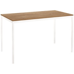 Изображение товара Стол компьютерный GREENWEEN разборный SMART 1200 белый, ЛДСП Дуб Канзас, 1200х650х750