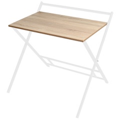 Изображение товара Стол компьютерный GREENWEEN складной 800 мм, белый/дуб бардолино