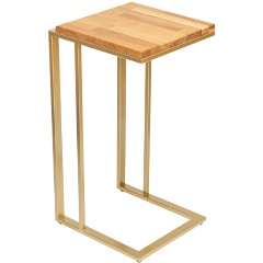 Изображение товара Столик кофейный GREENWEEN приставной, золотой