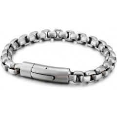 Изображение товара Мужской браслет Greenwich GW 98521S.01.41 из нержавеющей стали 21 см