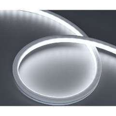 Изображение товара Грейзер THOR-TOP-B70-10x10mm 24V White6500 (15 W/m, IP67, 5m, wire x2) (Arlight, Вывод вниз, 3 года)