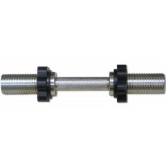 Изображение товара Гриф гантельный хромированный, ручка д50, длина 390мм