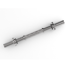 Изображение товара Гриф гантельный UNIXFIT 410 мм хром 25 мм с гайкой Вейдера