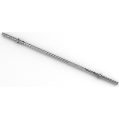 Изображение товара Гриф прямой хромированный UNIXFIT 1,5 м / 25 мм