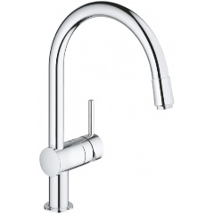 Изображение товара Смеситель для кухни GROHE Minta 32918000 однорычажный с выдвижным изливом