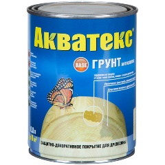 Изображение товара Грунт-антисептик для дерева Акватекс, 0,8 л