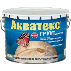 Изображение товара Грунт-антисептик для дерева Акватекс, 9 л