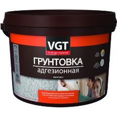 Изображение товара Грунтовка адгезионная VGT ВД-АК-0301 акриловая 3 кг для различных поверхностей