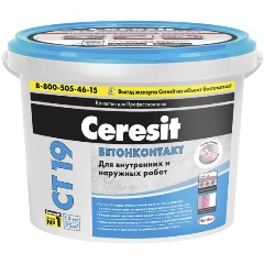 Изображение товара Грунтовка Ceresit CT 19 Бетонконтакт, зима, 15 кг
