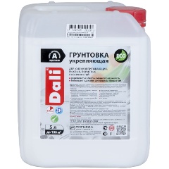 Изображение товара Грунтовка укрепляющая Dali акриловая 5 л для внутренних и наружных работ
