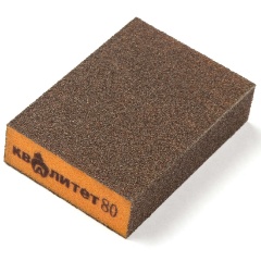 Изображение товара Губка шлифовальная Квалитет 70х100х25мм P80 ГШ-80