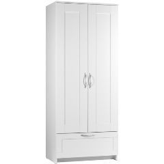 Изображение товара Шкаф ГУД ЛАКК 2.02.01.020.1 СИРИУС комбинированный "2 двери и 1 ящик белый RU"