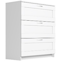 Изображение товара Комод ГУД ЛАКК 2.02.02.050.1 СИРИУС "3 ящика белый RU"