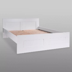 Изображение товара Кровать двойная ГУД ЛАКК 2.02.04.610.1 СИРИУС белая 160x200 см