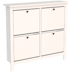 Изображение товара Тумба для обуви ГУД ЛАКК 2.08.10.180.1 САГА тумба для обуви 113х108 белая