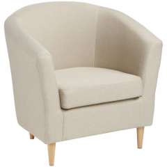 Изображение товара Кресло для отдыха ГУД ЛАКК Тунне Twist 01 (cream)