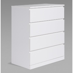 Изображение товара Комод ГУД ЛАКК S01682 Варма Прайм 4 80x100x48, белый