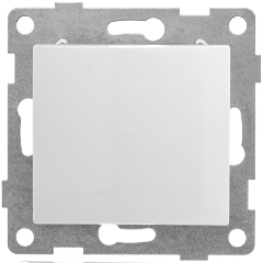 Изображение товара Выключатель GUSI Electric Bravo 1кл., 10А, 250В, белый (С10В1-001)