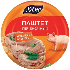 Изображение товара Паштет Hame печеночный 235 г