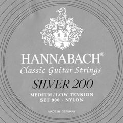 Изображение товара Струны для классической гитары Hannabach, 6 шт., 900MLT