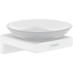 Изображение товара Мыльница Hansgrohe AddStoris, матовый белый 41746700