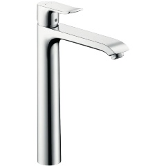 Изображение товара Смеситель для раковины Hansgrohe Metris 260, со сливным гарнитуром, хром