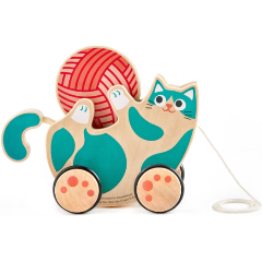 Изображение товара Каталка-погремушка HAPE E0366_HP Игривый котенок