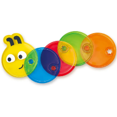 Изображение товара Развивающая игрушка Hape E1004_HP Гусеница разноцветная