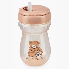 Изображение товара Поильник для кормления Happy Baby 14011 с трубочкой 360 мл незаменимый для малышей