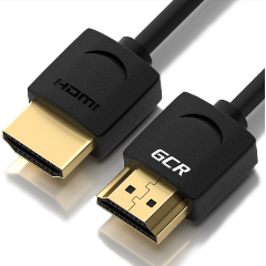 Изображение товара Кабель HDMI GCR SLIM 0.2m GCR-51593