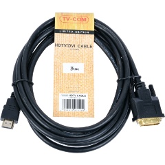 Изображение товара Кабель HDMI to DVI-D (19M -25M) 3м, TV-COM <LCG135E-3M>