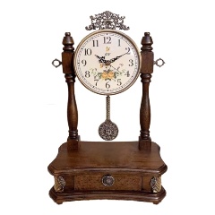 Изображение товара Настольные часы HELIOS LINE с маятником, Прованс