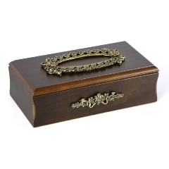 Изображение товара Деревянная шкатулка HELIOS LINE с одним отделением 9x27x15 см