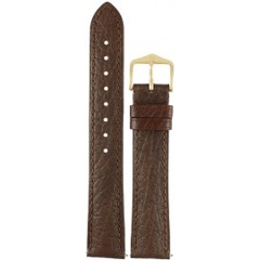 Изображение товара Ремешок для наручных часов Hirsch Camelgrain L 010090-15-1-18 коричневый телячья кожа