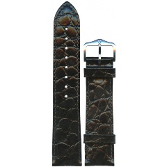 Изображение товара Ремешок для наручных часов Hirsch Crocograin L 123228-50-2-22 глянцевый из телячьей кожи