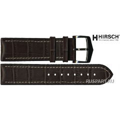Изображение товара Ремешок для наручных часов Hirsch George L 09251280-10-2-24 из итальянской кожи и каучука