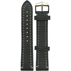 Изображение товара Ремешок для наручных часов Hirsch Liberty XL из седельной кожи черный