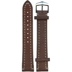 Изображение товара Ремешок для часов Hirsch Liberty XL 109202-10-2-20 из натуральной кожи коричневого цвета