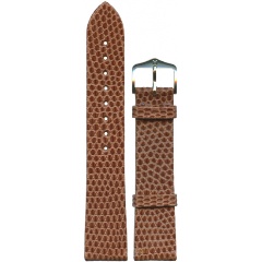 Изображение товара Ремешок для часов Hirsch Lizard L 017660-70-1-20 коньячный кожа ящерицы