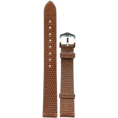 Изображение товара Ремешок для наручных часов Hirsch Lizard M 017661-70-1-14 коньячный глянцевый кожа ящерицы