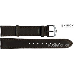 Изображение товара Ремешок для наручных часов Hirsch Merino L 012060-10-2-18 коричневый овечья кожа